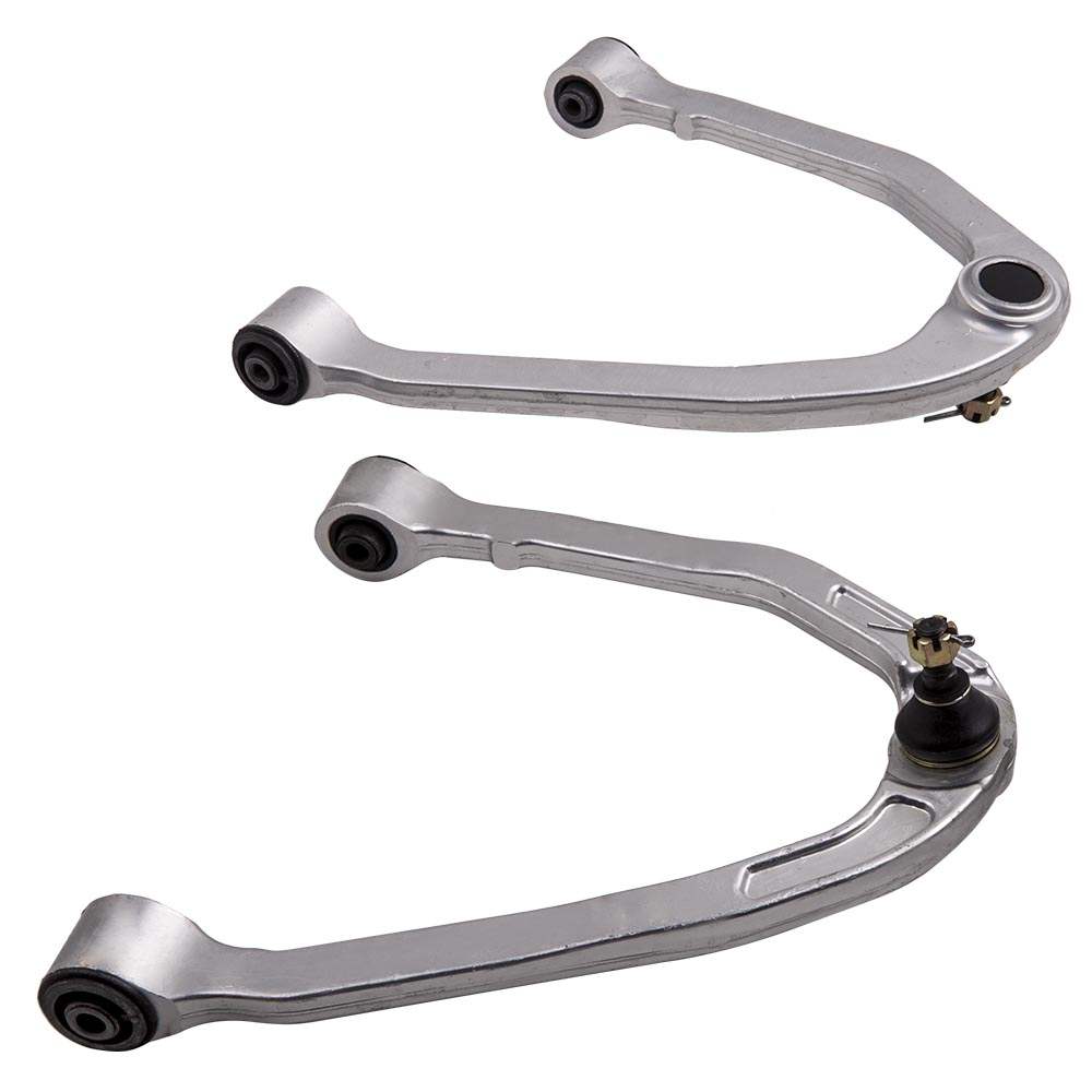 2 Pcs Front Upper Control Arms + Ball Joint For 350Z 0307 compatible