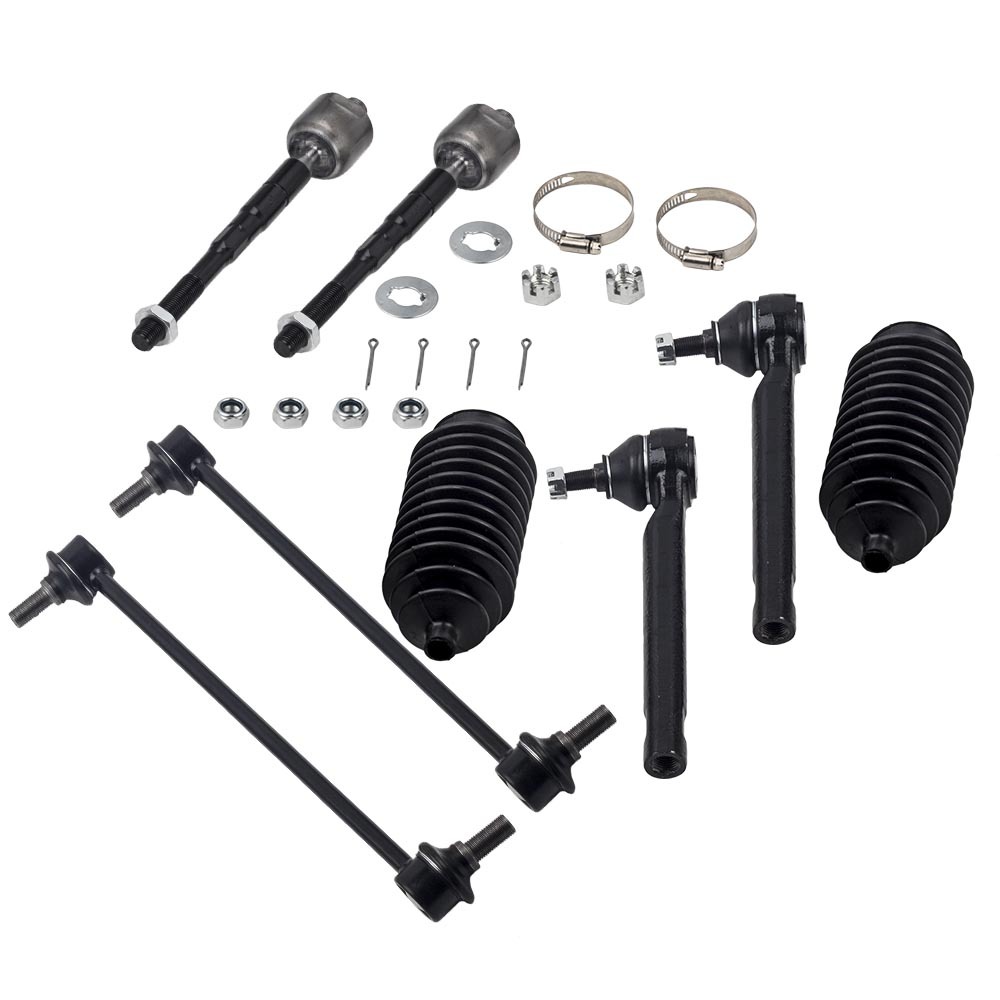 New 10 Pcs Front Lower Control Arm and Sway Bar compatible for Honda Odyssey 2010 D601008 suspension arms