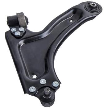 2pcs Front Lower Wishbone Control Arm compatible for Vauxhall Meriva MPV 93388568 93388569 suspension arms