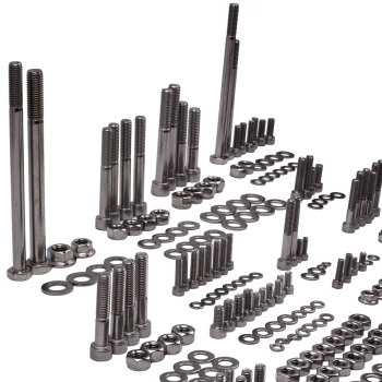 659pcs Stainless Steel ATV Bolt Screw Kit Set compatible pour Yamaha YFZ350 YFZ 350 Banshee