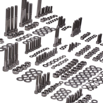 659pcs Stainless Steel ATV Bolt Screw Kit Set compatible pour Yamaha YFZ350 YFZ 350 Banshee
