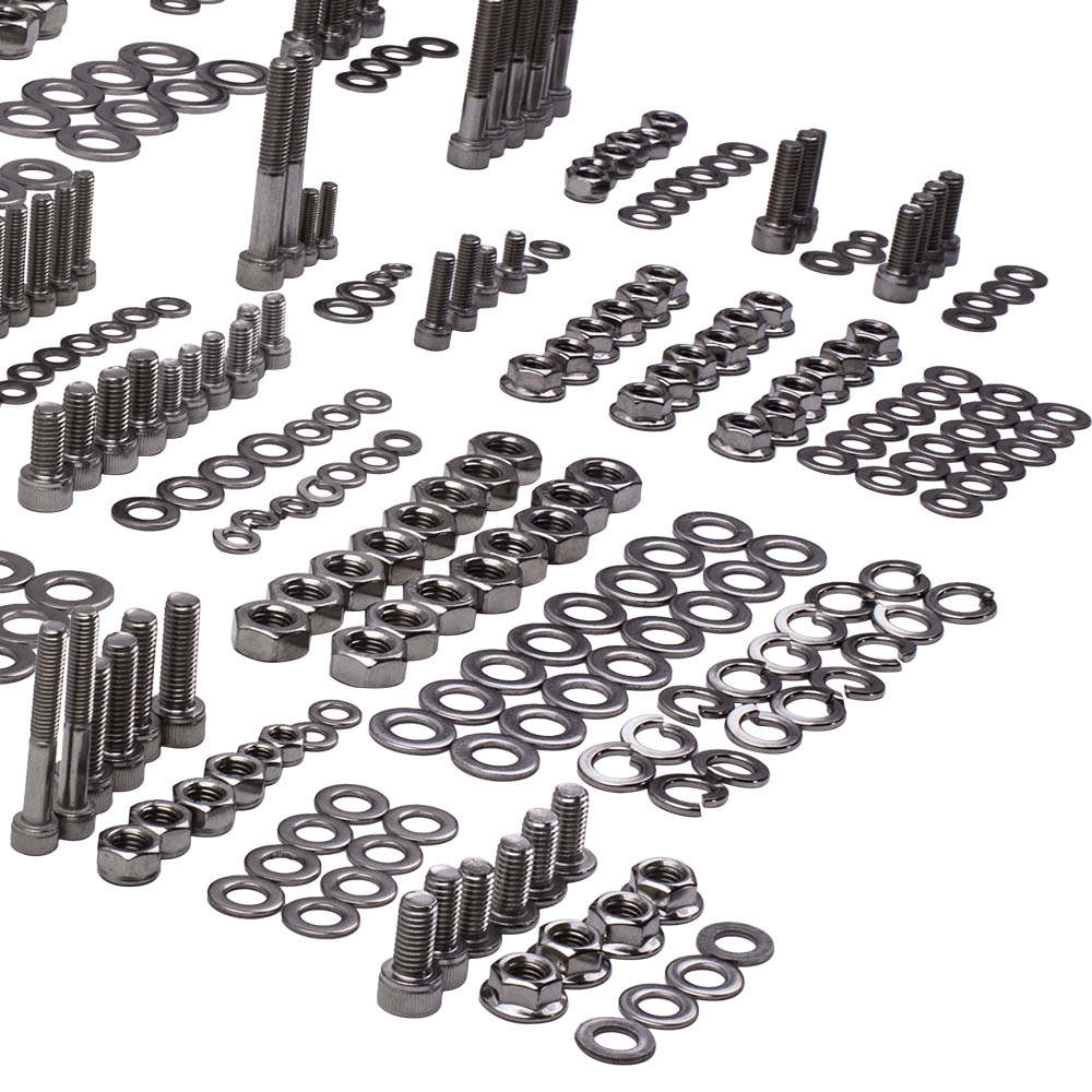 659 Piece Stainless Steel Atv Bolt Screw Kit Set compatible para Yamaha YFZ350 Banshee