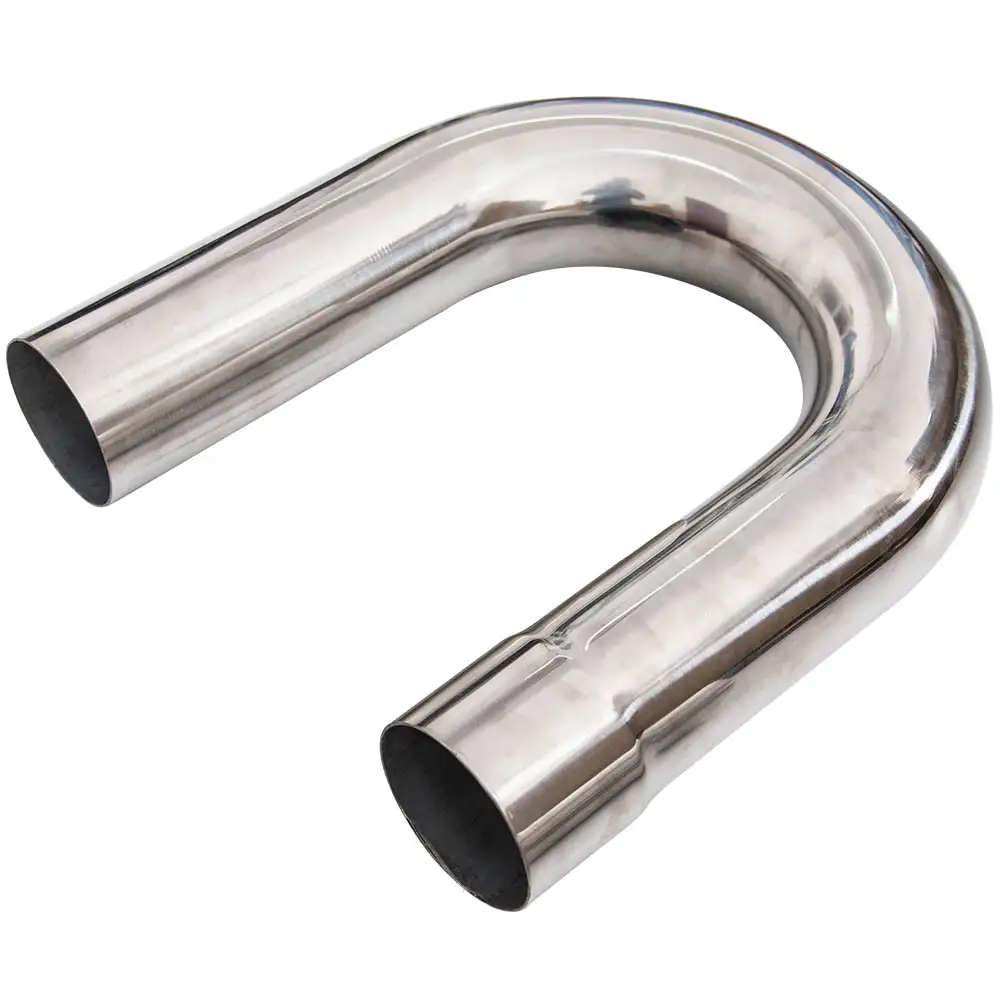 Stainless Steel EEP Mandrel Exhaust Tubing Bends 76mm 3"  60 Degree Angle