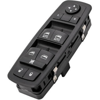 Front Driver Master Window Switch compatible for Chrysler Town and Country 2012-16 68110866AA