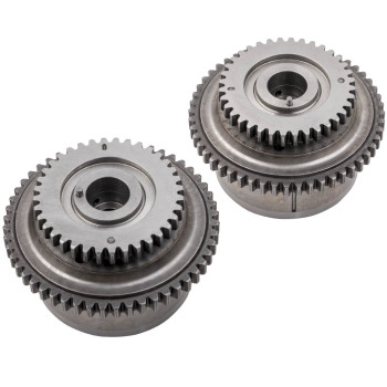 2Pcs Camshaft Cam Gear compatible for Nissan Frontier compatible for Infiniti Xterra 3.5 L 4.0 L