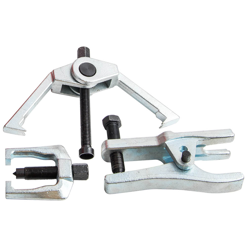 5pcs Front End Service Tool Kit Ball Joint Tie Rod Set Pitman Arm Puller Remover