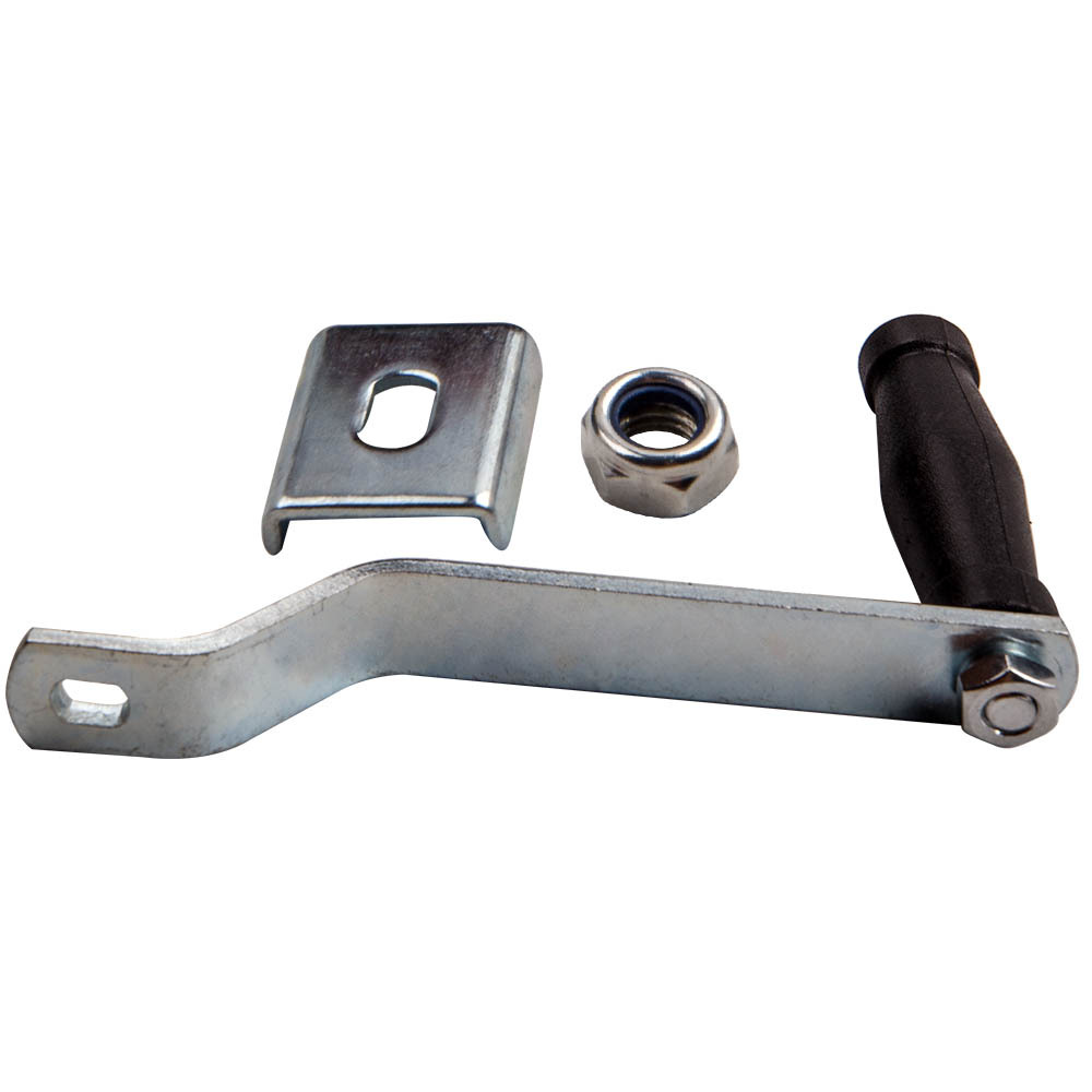 600lbs Hand Winch Hand Crank Strap Gear Winch ATV Boat Trailer Heavy Duty Black