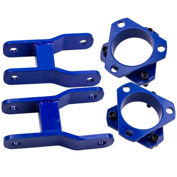 1 inch+2 Inch Front + Rear Suspension Lift kit Shackles Kit compatible for Holden Colorado 4WD