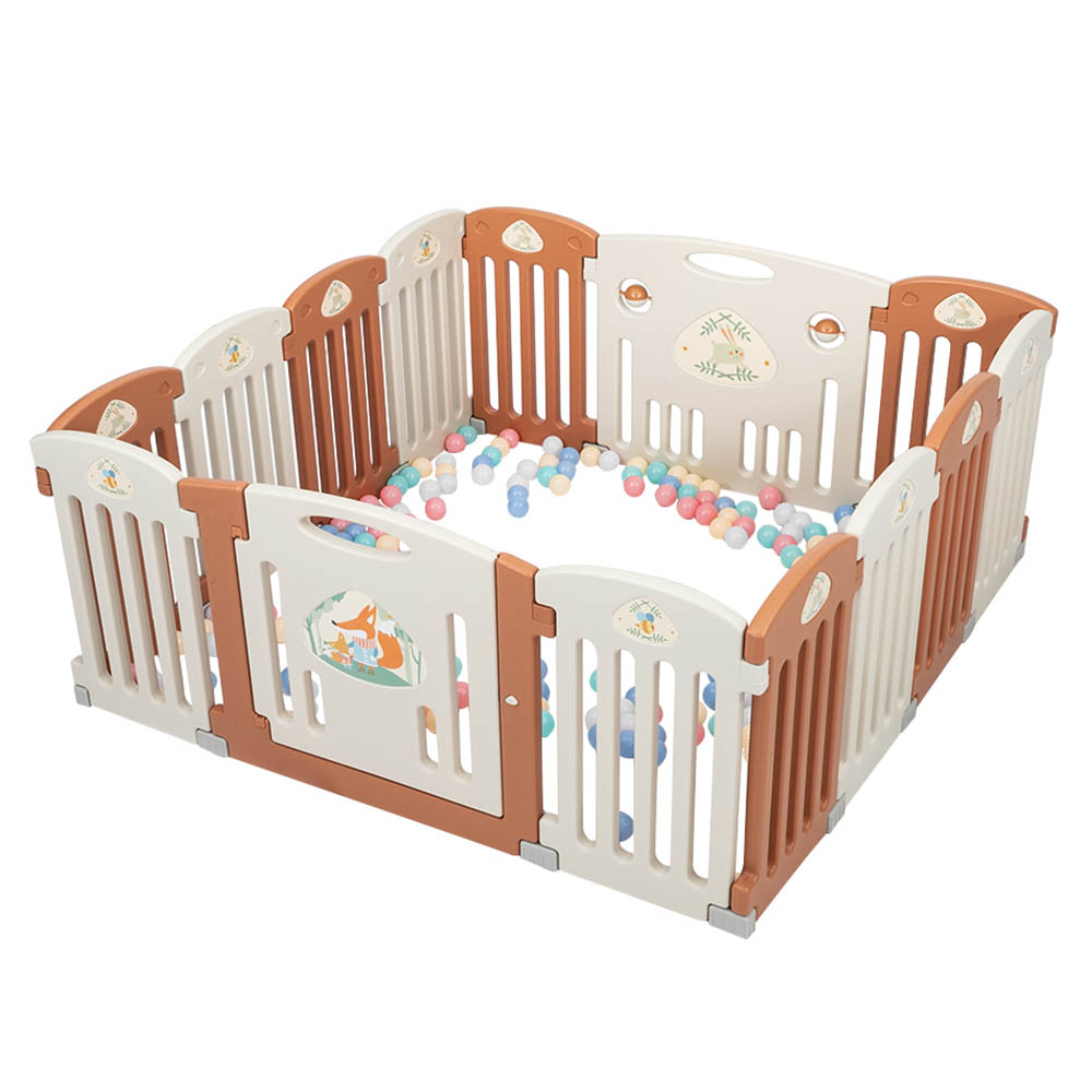 14 panel baby playpen
