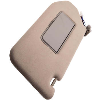 Left side Sun Visor Extendabl  compatible for Nissan Pathfinder 2013-2018 with lamp