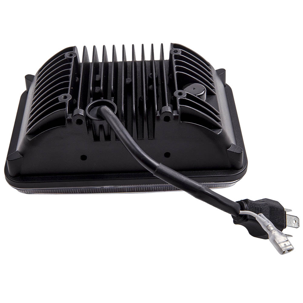 LED Headlight 4x6 H4 Work Light Square For 80 Series 60 Series H4656