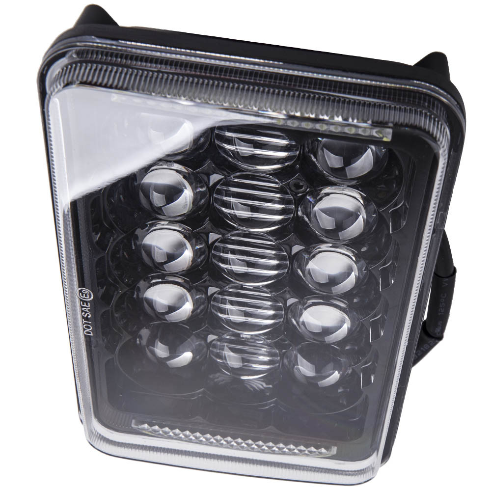 4x6 Inch LED Headlight Replacement For 60/80 Series HI/LO Sealed Beam Square H4