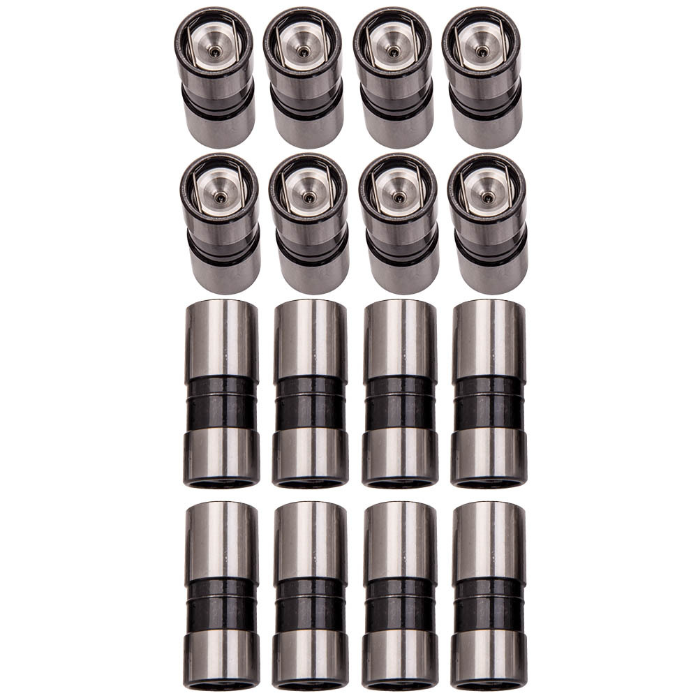 Hydraulic Flat Tappet Lifters 16pcs compatible for SBC BBC compatible for Chevrolet SBC 1990