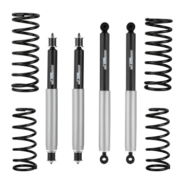 Maxpeedingrods 2 Lift Kit Coil Springs + Shocks compatible for Nissan Patrol GQ Y60 GU Y61 1988 2016