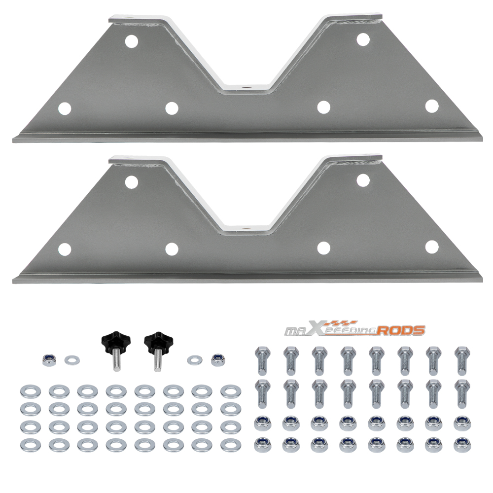 Rear Drop Lowering C-Notch Bracket Kit compatible for GMC C10 C15 C1500 1973-1987