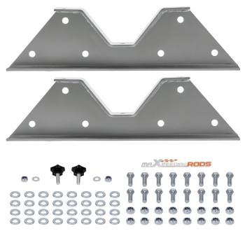 Rear Drop Lowering C-Notch Bracket Kit compatible for GMC C10 C15 C1500 1973-1987