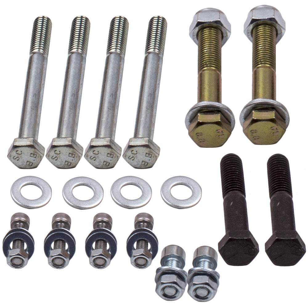 3" Anteriore & 3" Posteriore Lift Kit compatibile per Jeep Wrangler JK 2WD 4WD 2007-2018