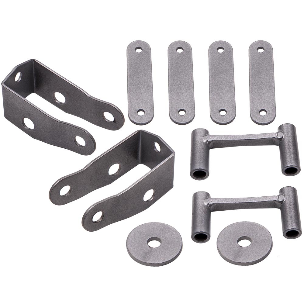 3 Lift Kit de elevación delantera + trasera Separadores de elevación 2011 compatible para Jeep Wrangler JK Shock Extender