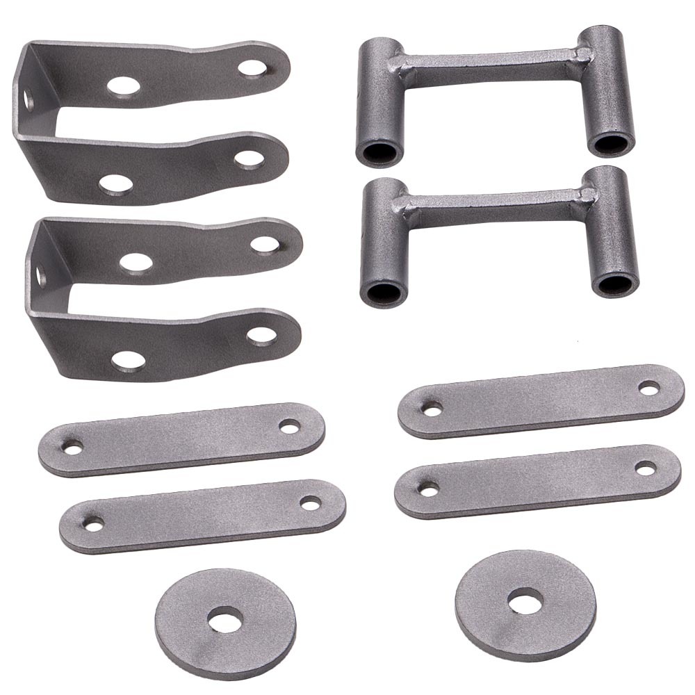 3 Lift Kit de elevación delantera + trasera Separadores de elevación 2011 compatible para Jeep Wrangler JK Shock Extender