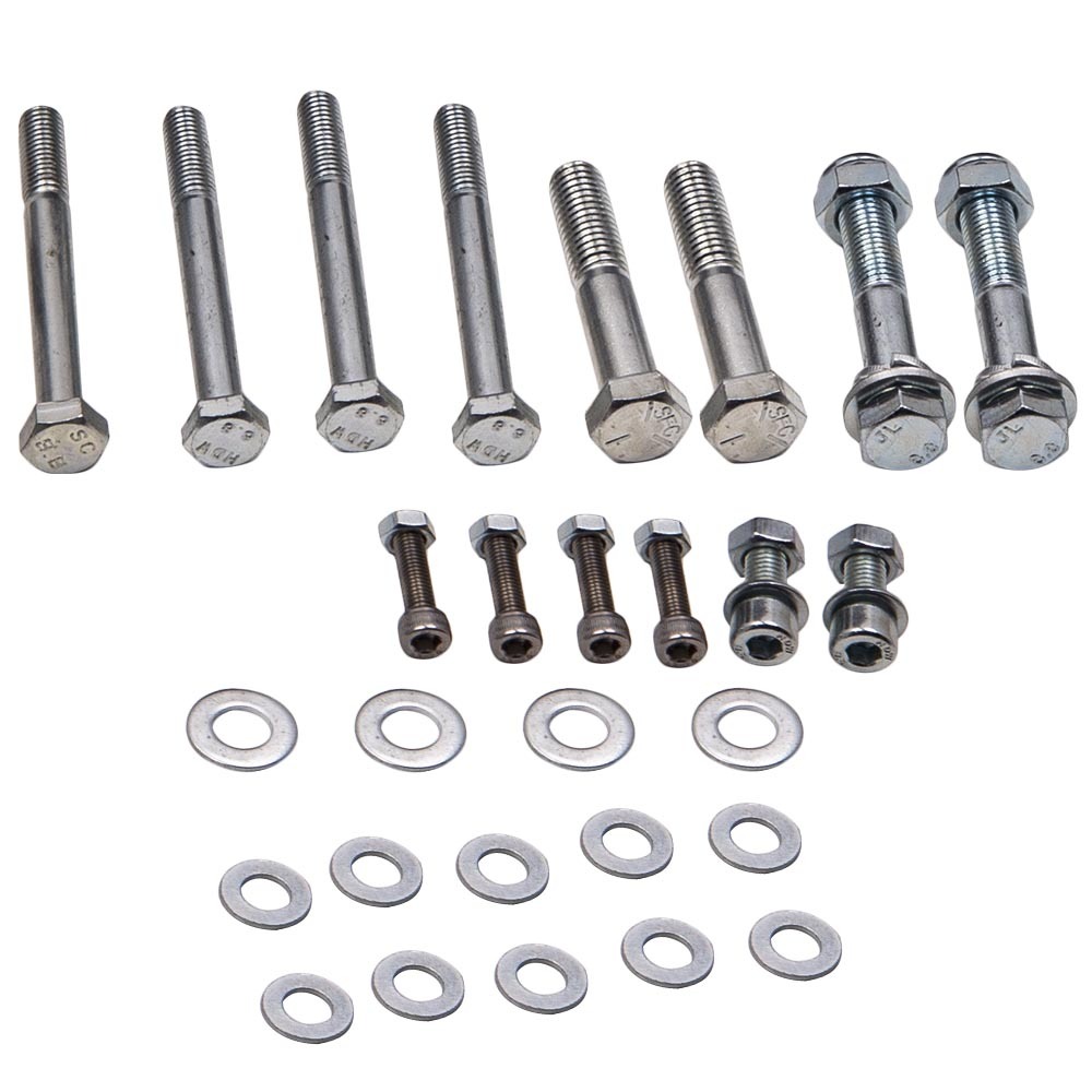 3 Lift Kit de elevación delantera + trasera Separadores de elevación 2011 compatible para Jeep Wrangler JK Shock Extender