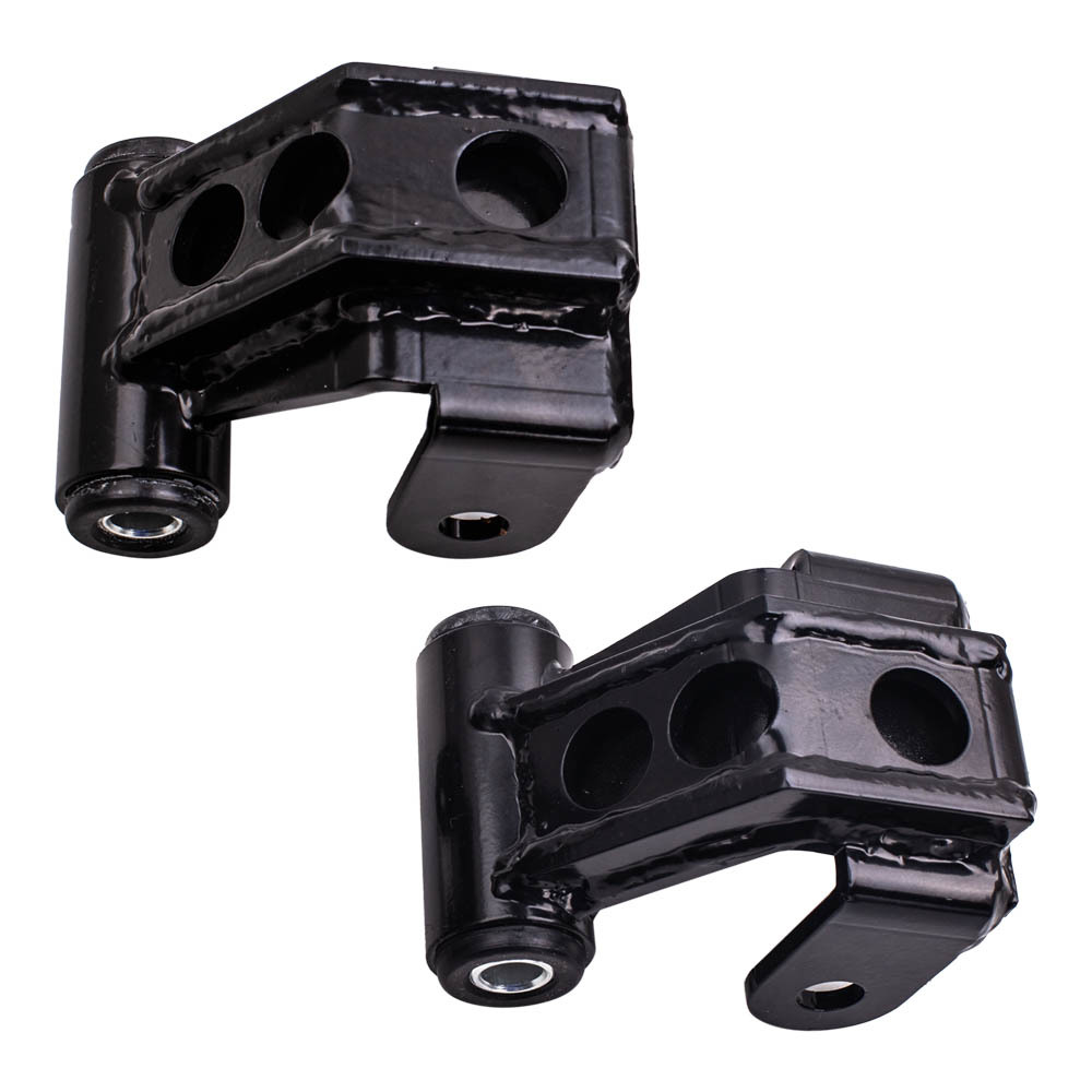 Manilles dabaissement de 2 pouces adaptées au châssis de cabine compatible pour Dodge Ram 2500 ST 2 portes 2005 ressort à lames AU-DESSOUS du cintre