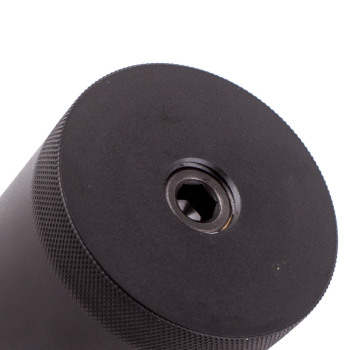 Aluminum Baffled Oil Catch Reservoir Breather Filter Oil Tank 2-Port Universal