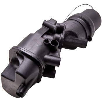 Oil Filler Housing Cap and Gasket compatible for Audi A3 8P1 8PA compatible for VW PASSAT 2.0 FSI 06D115397J