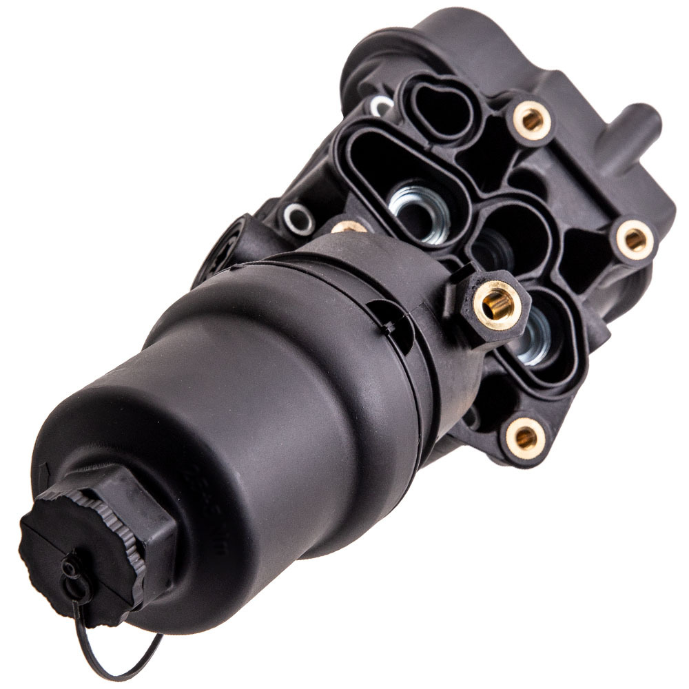 Oil Filler Housing Cap and Gasket compatible for Audi A3 8P1 8PA compatible for VW PASSAT 2.0 FSI 06D115397J