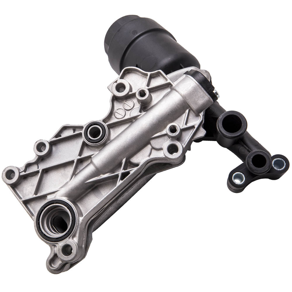 Boîtier de filtre à huile + refroidisseur d'huile moteur compatible pour Mercedes OM 651 9