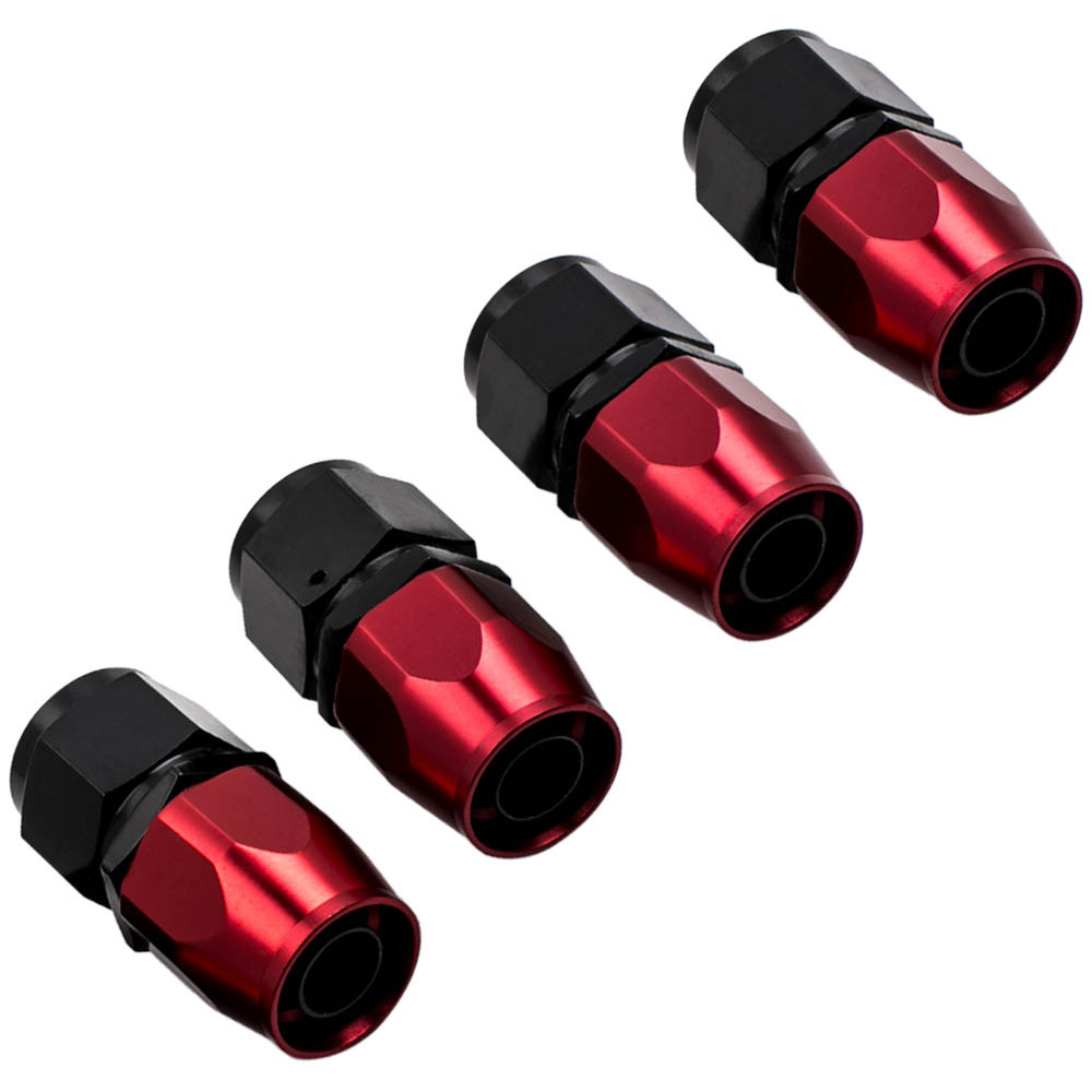 Hose End Adapter et AN10 Stainless Steel Braided Oil Fuel Line 5M 45° 0.80quot;