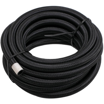 AN6 -6AN Fitting Stainless Steel Nylon Braided Oil Fuel Return Line 20FT Neuf
