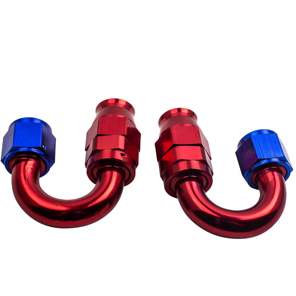 AN10 AN -10 10AN 6 Meters PTFE E85 Ethanol Oil Line Fuel Hose End Fittings Kit