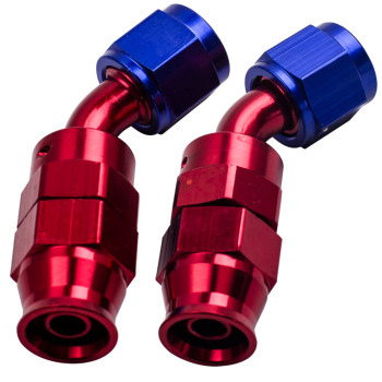 Carburant tuyaux PTFE tressé en acier inoxydable AN6 20FT + 10 raccords éthanol E85