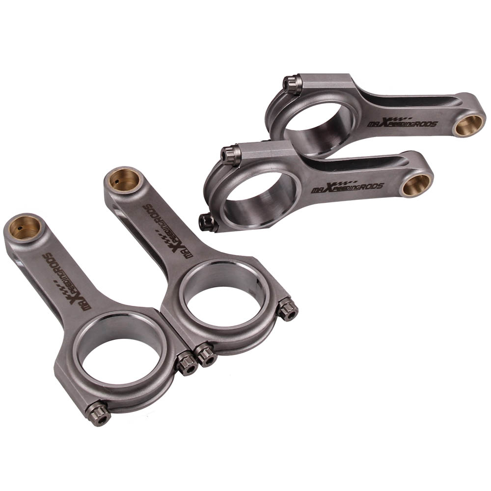 Forged 4340 EN24 H-Beam Connecting Rods + ARP Bolts compatible for