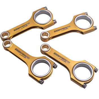 Titanizing 4340 H Beam Connecting Rods Bielles compatible pour Ford EcoBoost 2.0T engine