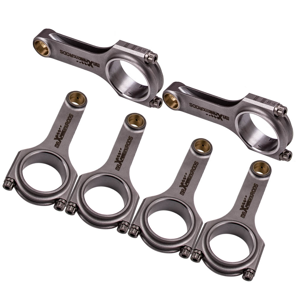 4340 EN24 Forged Steel H Beam Connecting Rods for BMW N54B30 30 E90 E91 E92