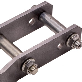 2pcs Extended Rear Shackles Shackle compatible for Ford Ranger compatible for Mazda BT50 2 Inch 45-48 mm