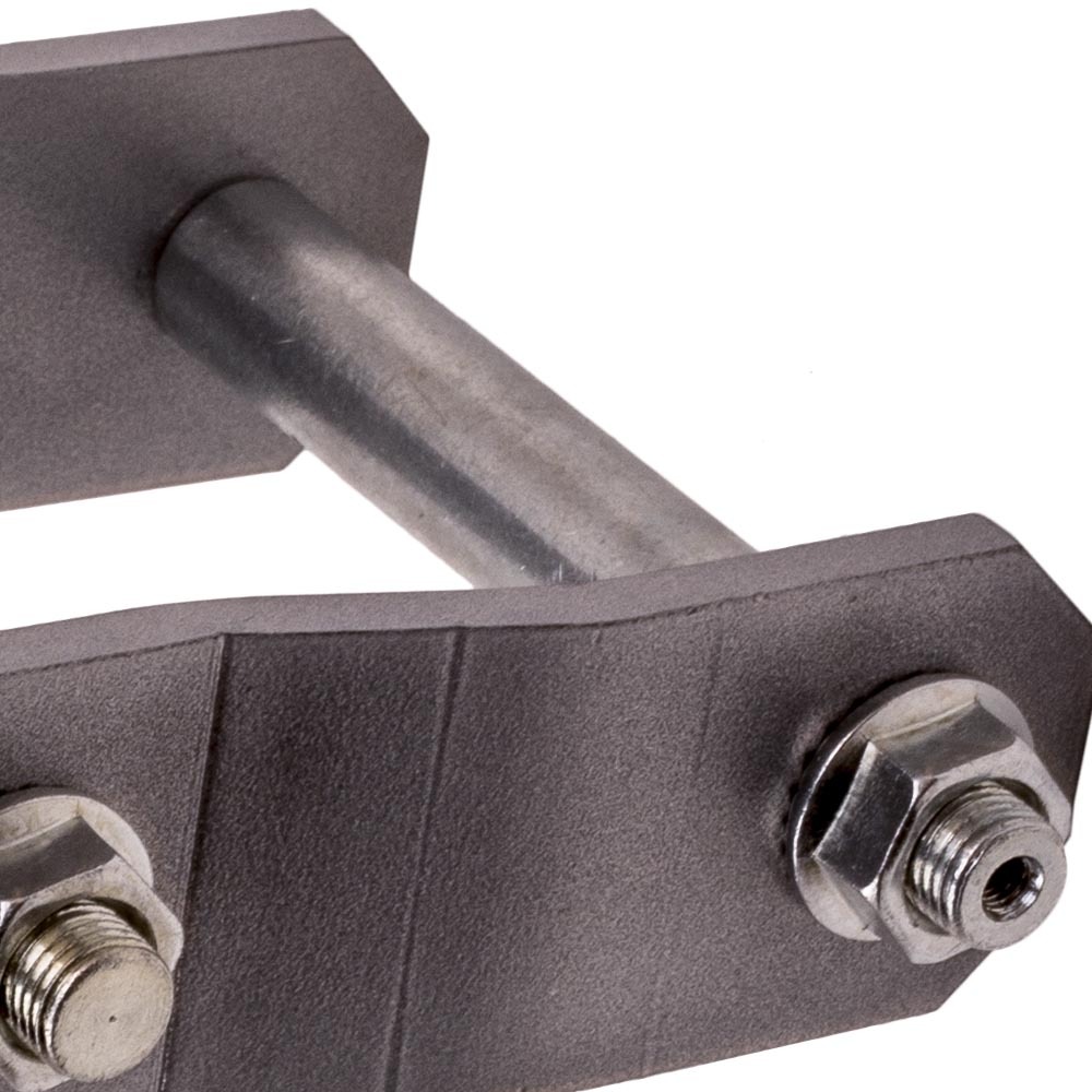 2pcs Extended Rear Shackles Shackle compatible for Ford Ranger compatible for Mazda BT50 2 Inch 45-48 mm