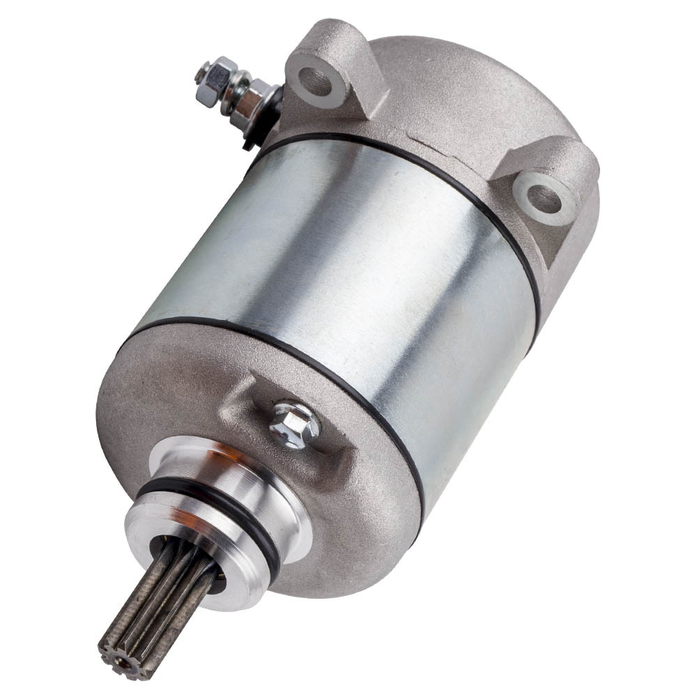 Starter Motor and Relay Solenoid compatible for Honda Recon 250 TRX250 2x4 TRX250TE 2002-2017