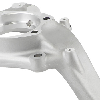 Front Left Wheel Suspension Stub Axle compatible for Audi