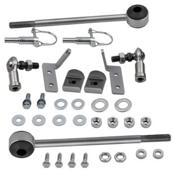 Quick Disconnect Front Sway Bar Links compatible for Jeep Cherokee XJ w/4-6 inch 84-2001