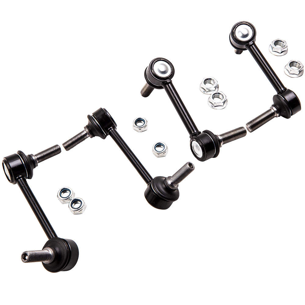 4x Front and Rear Stabilizer Sway Bar End Links compatible for Chevy
