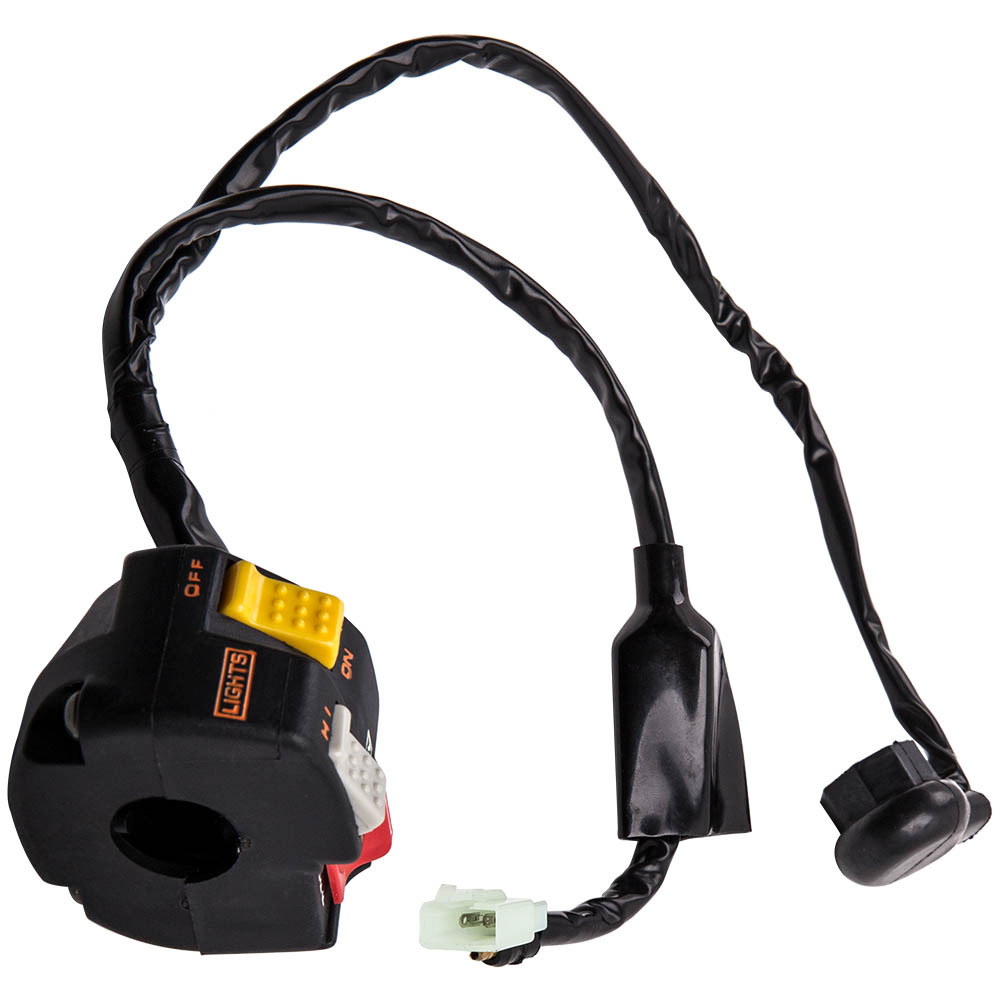 1PC Combination L/H Switch Kill Light Hi Low Starter Switch compatible for Honda TRX250R