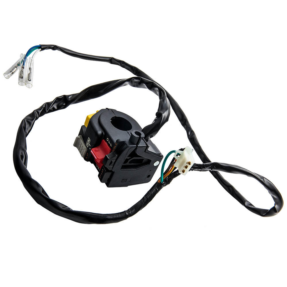 L/H Switch Light Start Kill Switch compatible for Honda FourTrax 300 TRX300 TRX300FW 88-95