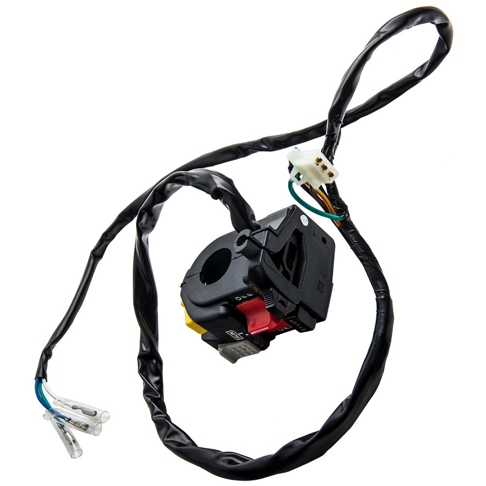 L/H Switch Light Start Kill Switch compatible for Honda FourTrax 300 TRX300 TRX300FW 88-95