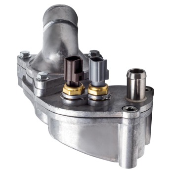 Aluminum Metal Thermostat Housing compatible for Ford Explorer Mountaineer 4.0L 2002-2010