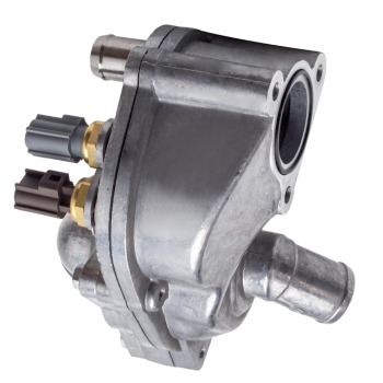 Aluminum Metal Thermostat Housing compatible for Ford Explorer Mountaineer 4.0L 2002-2010