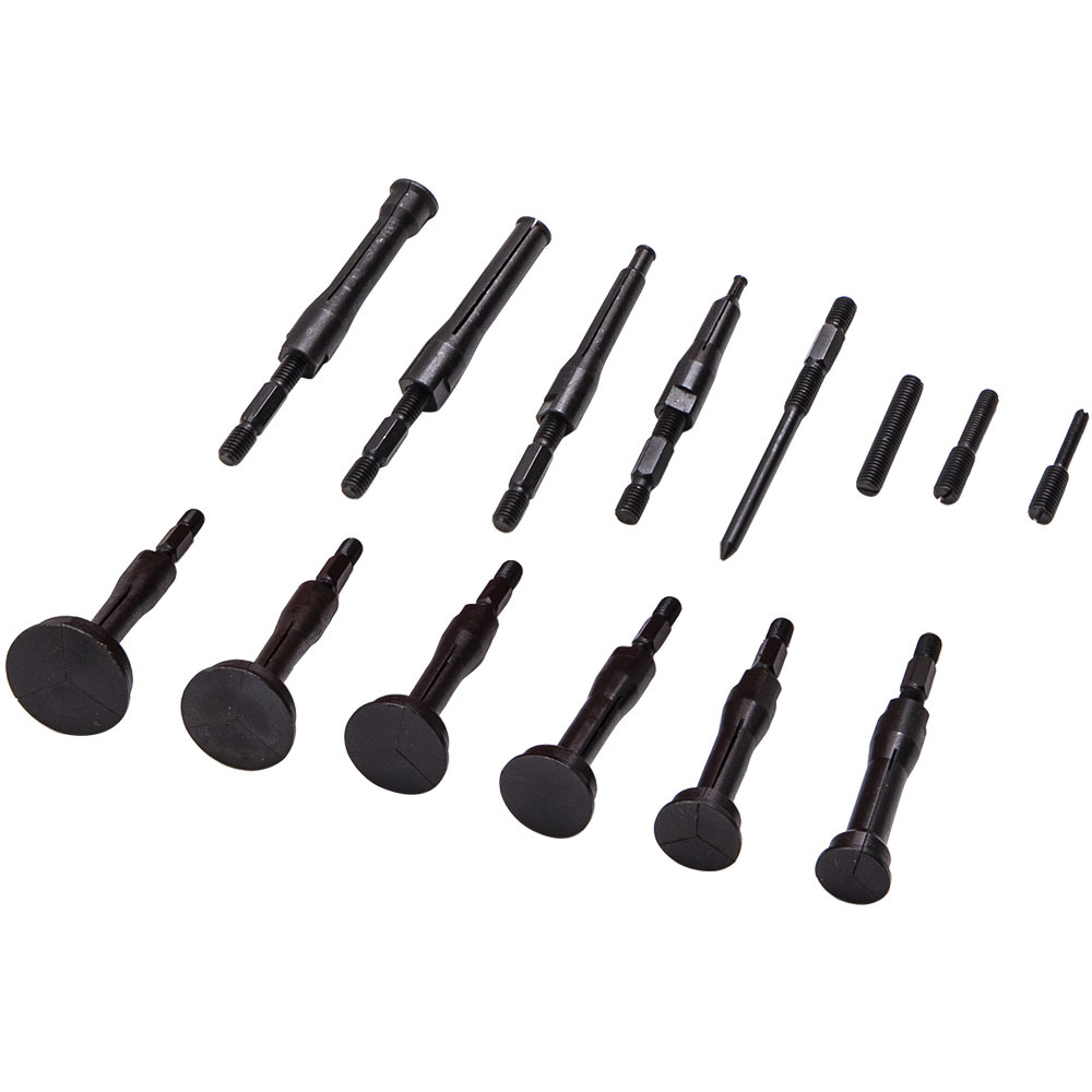 16x Slide Hammer Assembles Collects Screw Adaptors Tool 8-11mm 12-17mm 18-23mm