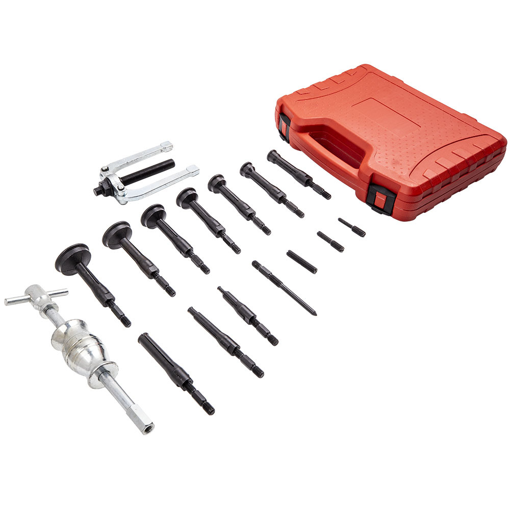 16x Slide Hammer Assembles Collects Screw Adaptors Tool 8-11mm 12-17mm 18-23mm