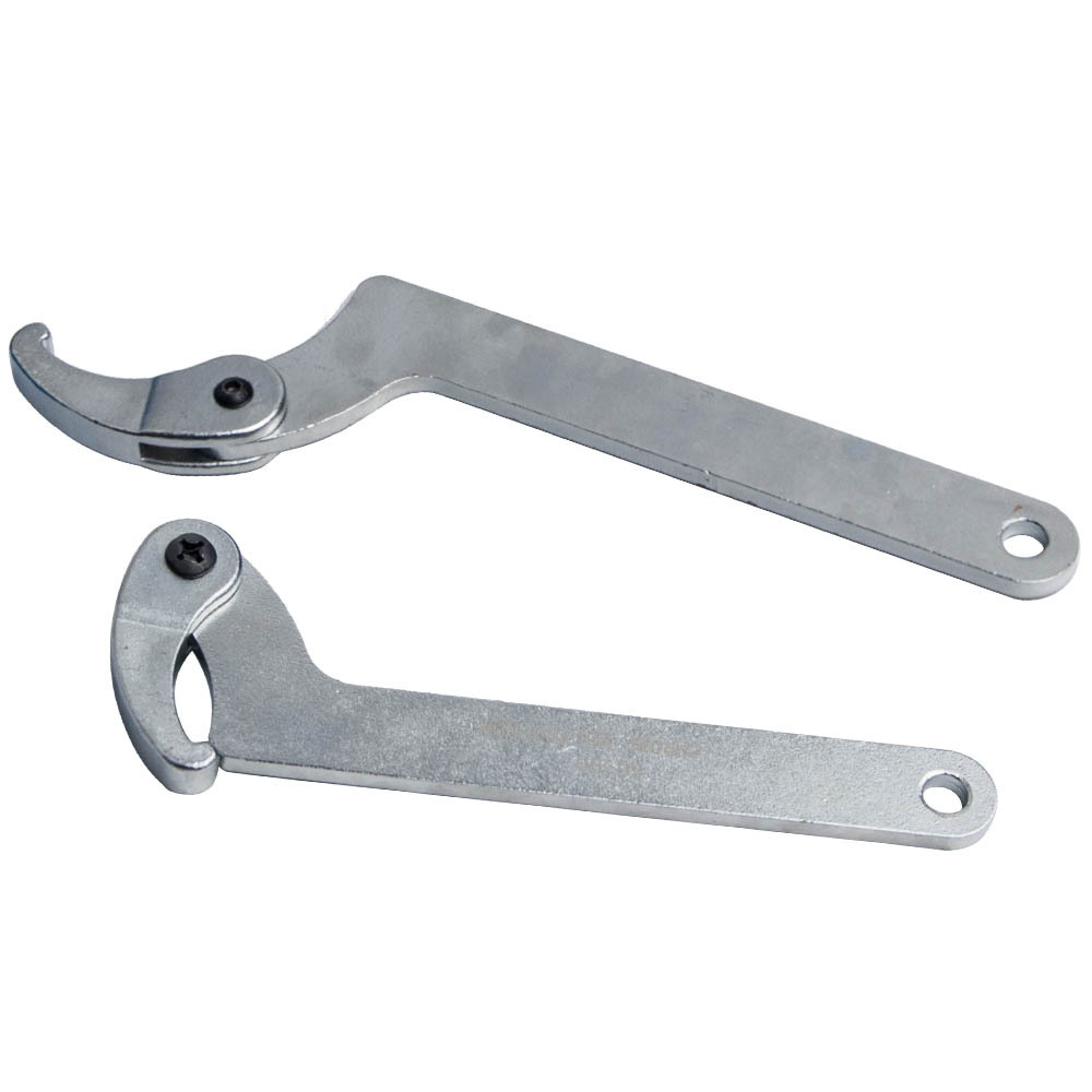 Set di kit di regolazione del dado della bici della bicicletta dellattrezzo della chiave a gancio regolabile